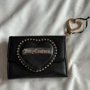 Juicy Couture Licorice Love Never Dies Multi Compartment Trifold Wallet